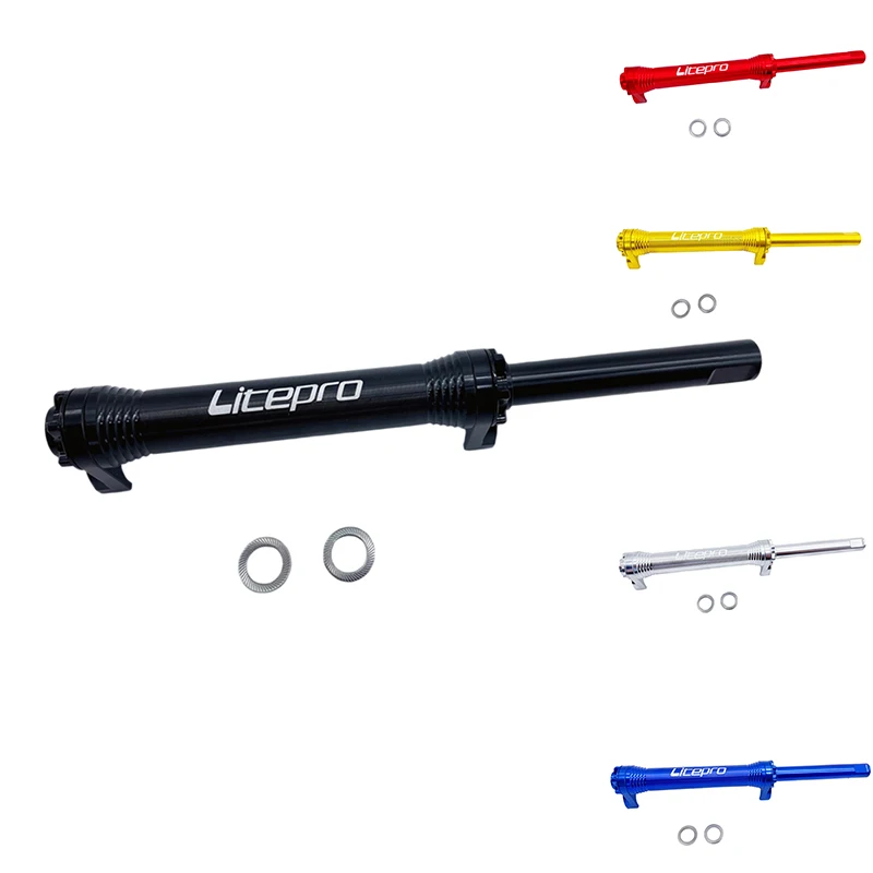 

Велосипедные стойки Litepro из алюминиевого сплава, блок для удлинения колес, телескопический стержень для складного велосипеда Бромптона 3, 60