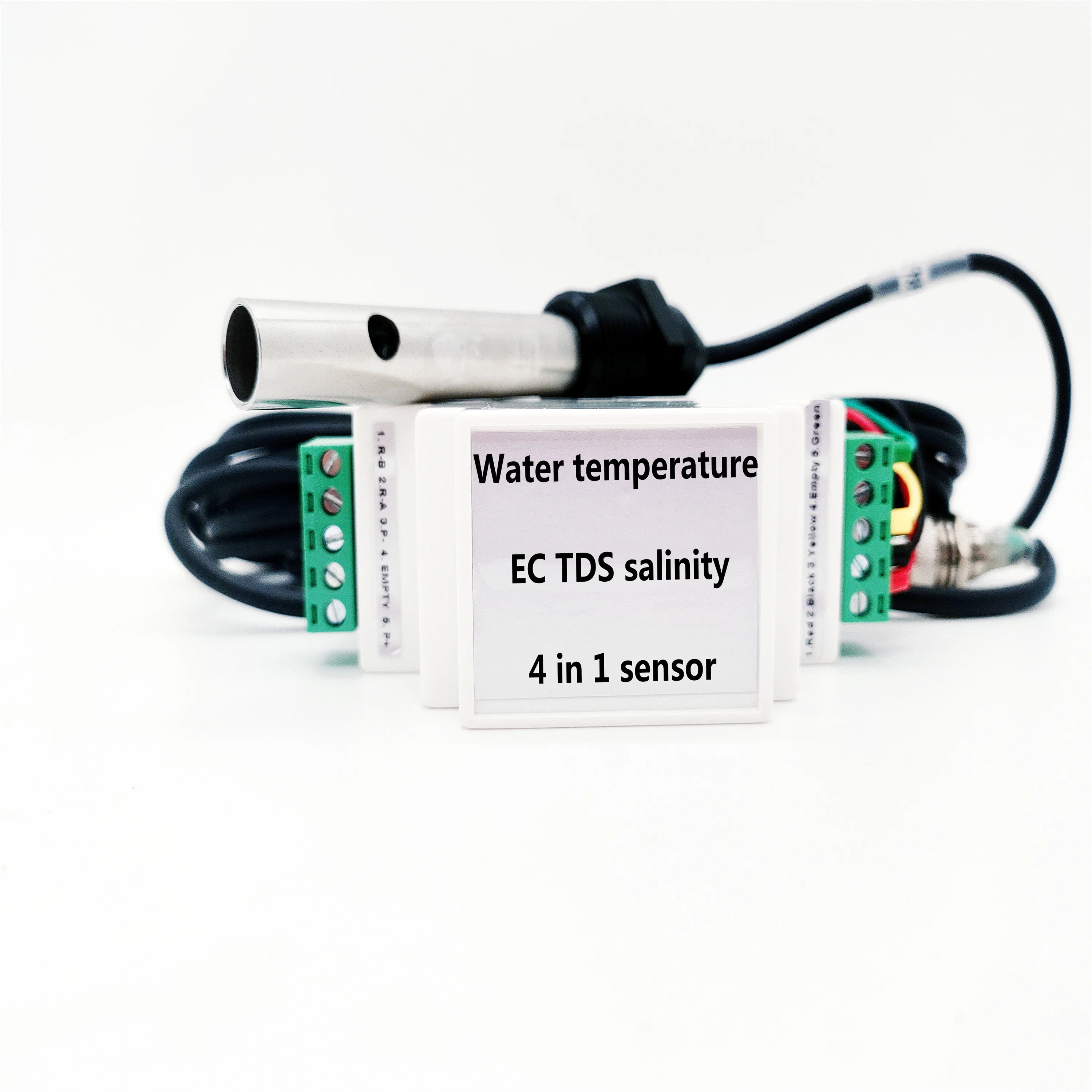 

Slideway Installation 4-20mA 0-5V 0-10V RS485 Modbus Temperature Conductivity TDS Salinity Water Quality Monitoring Sensor