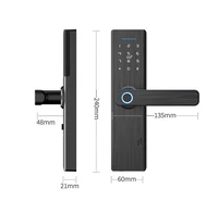 wifi smart door locker moes tuya home automation wireless remote control compatible with alexa echo