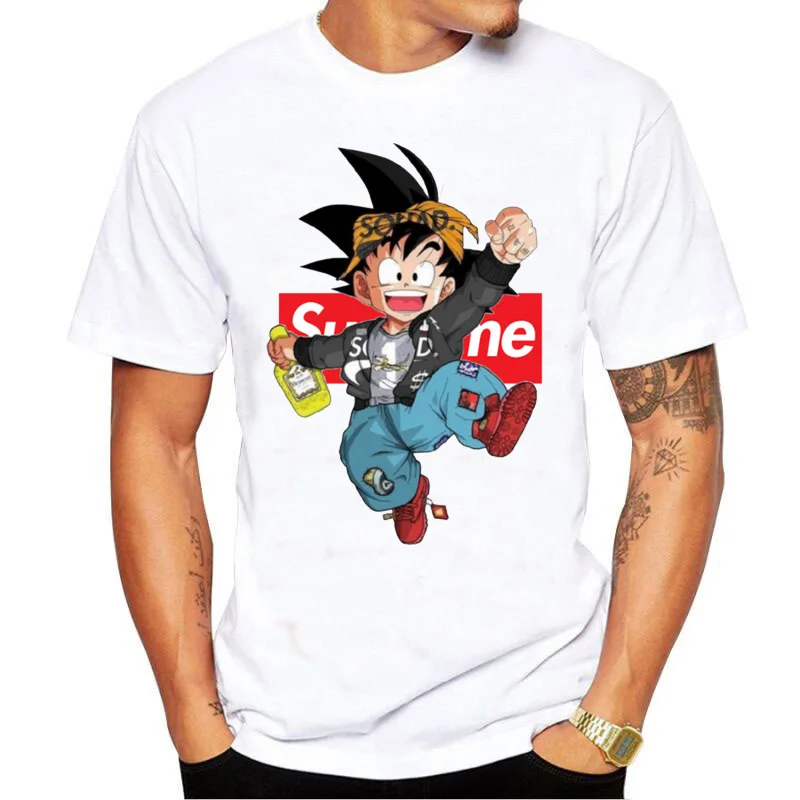 

Dragon Ball Z printing Men's t-shirt Fashion Casual Funny men's topsT-shirt male Harajuku Unisex T-Shirt cool O-Neck tshirt tops