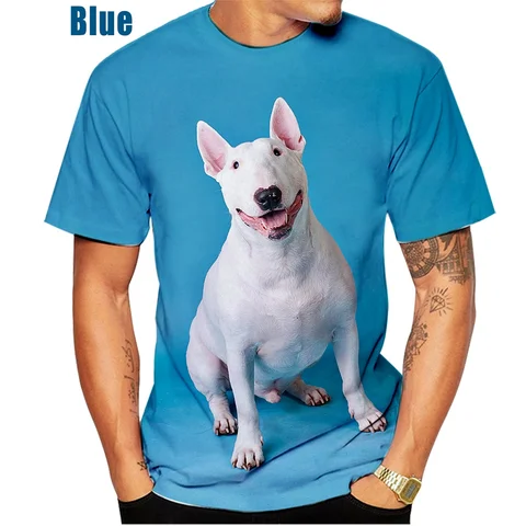 Полиэстер футболка Бультерьер