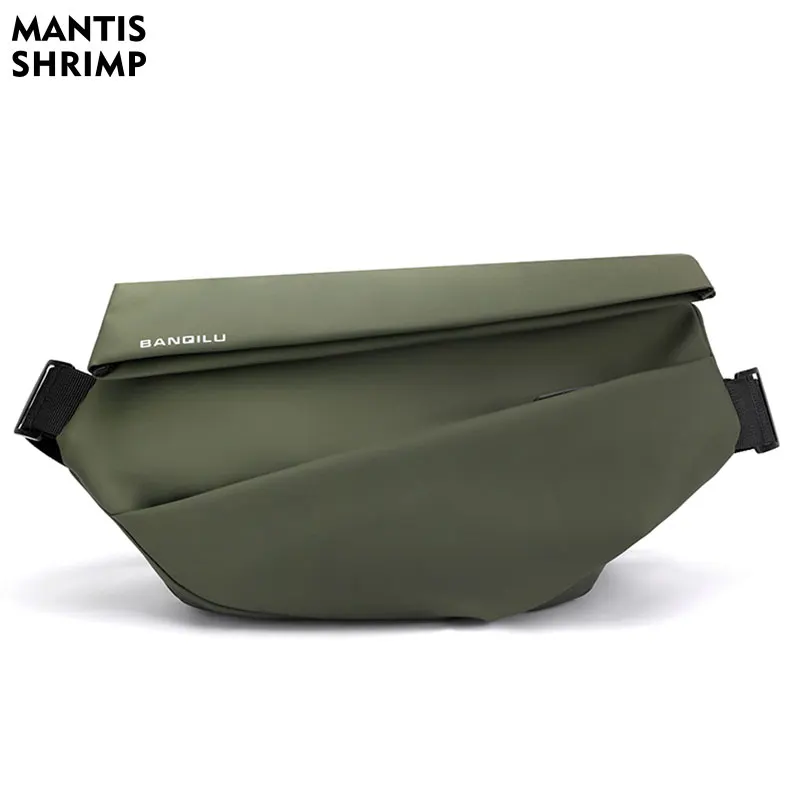 

Fanny Pack for Men Nylon Waist Bags Casual Crossbody Chest Bags Fashion Unisex Hip Bum Bag Travel Belt Bag Sport Purse Pocket