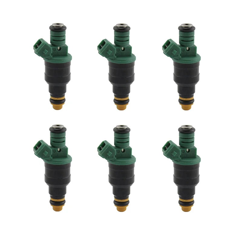 

6X Fuel Injector for BMW Volvo Audi Frod Ev1 0280150558 440Cc/Min Turbo 42 Lb/Hr