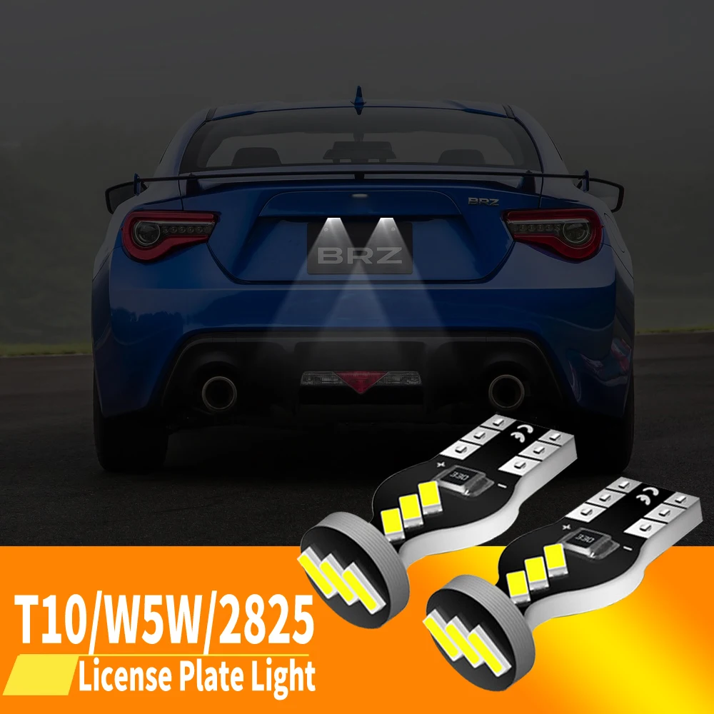 

2/10 светодиодный т. светодиодные лампы для номерного знака W5W T10 168 Canbus для Subaru BRZ Forester XV Tribeca Outback Legacy Impreza WRX Sti