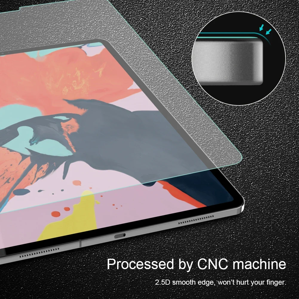 Закаленное стекло NILLKIN H + HD для iPad Pro 12 9 11 2018 2020 2021 2022 защита экрана от царапин и