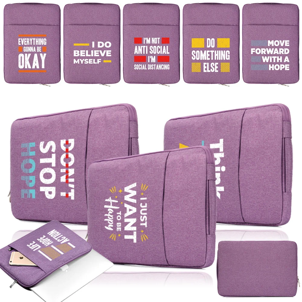 

Laptop Bag Sleeve Case for 11 13 14 15.6 Inch HP Dell Huawei Notebook Carrying Bag Macbook Air Pro 13.3 15