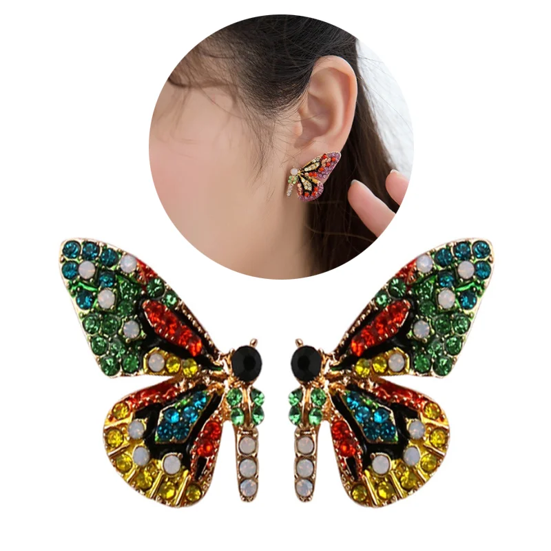 

New Fashion Sweet Girl Earrings Butterfly Earrings