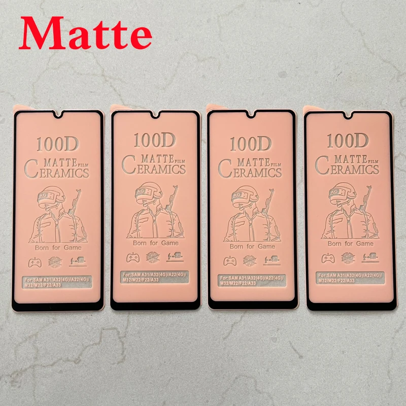 2-5Pcs HD/Matte Full Cover Soft Ceramic Explosion Proof Film For Samsung Galaxy A04 Core A04E A14 A54 Screen Protector Not Glass