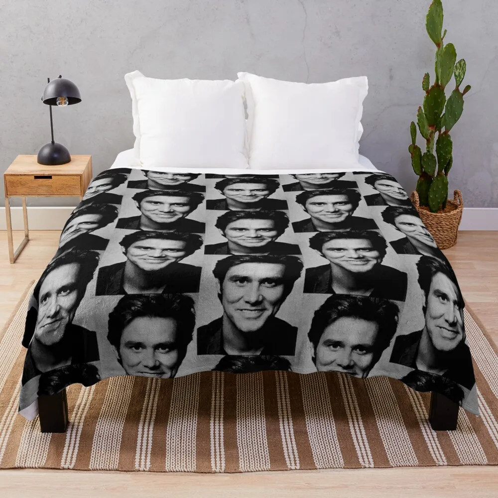 Фланелевое одеяло Jim Carrey