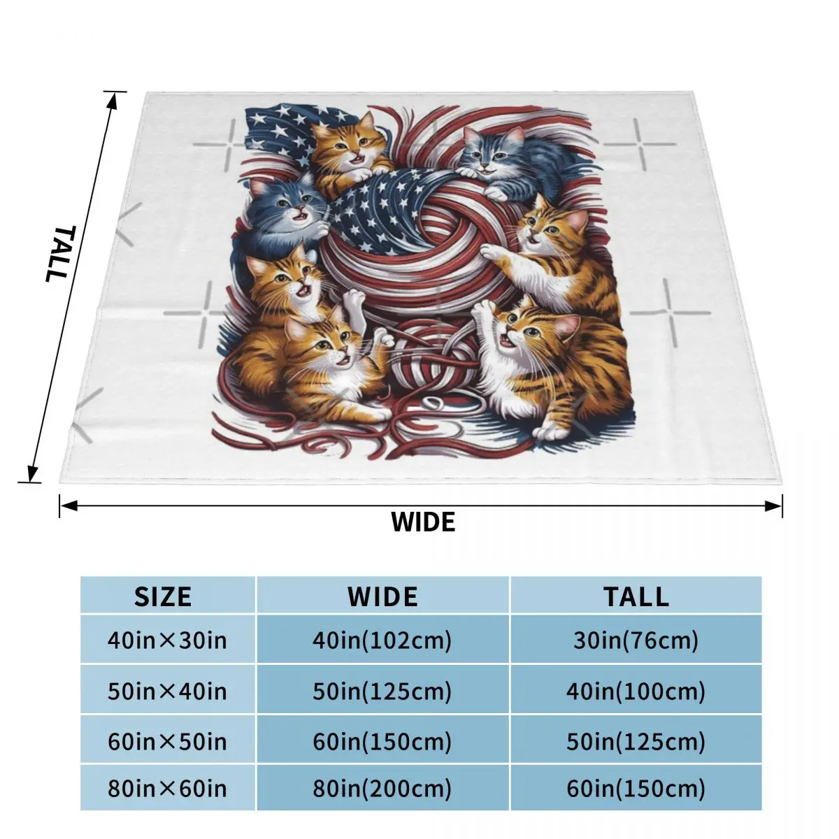 Покрывало с изображением лап и флага 0007 покрывало на кровать гостиную размер Queen