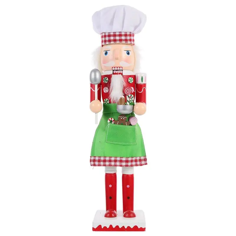 

Adorable Exquisite Wood Nutcrackers Soldier Wood Nutcrackers Craft Christmas Nutcrackers Figure For Gift Bedroom Tabletop