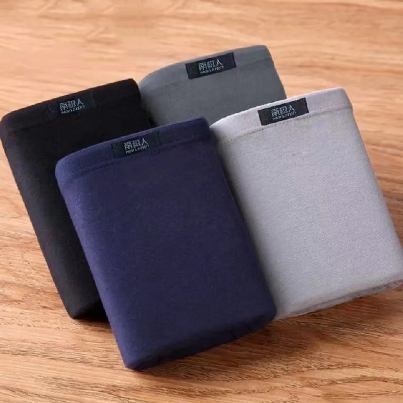 4pcs/Lot Men's Underwear Comfortable Cotton Boxer Shorts Plus Size 7xl 125kg Men's Panties Men Breathable Underpants