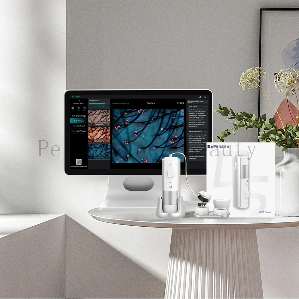 Новинка 2024 высокое качество HD сканер волосяных фолликулов и кожи головы