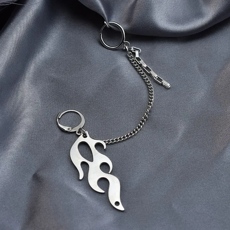 Личность Boun Noppanut Prem Warut серьги для косплея унисекс зажим ушей панк готическая