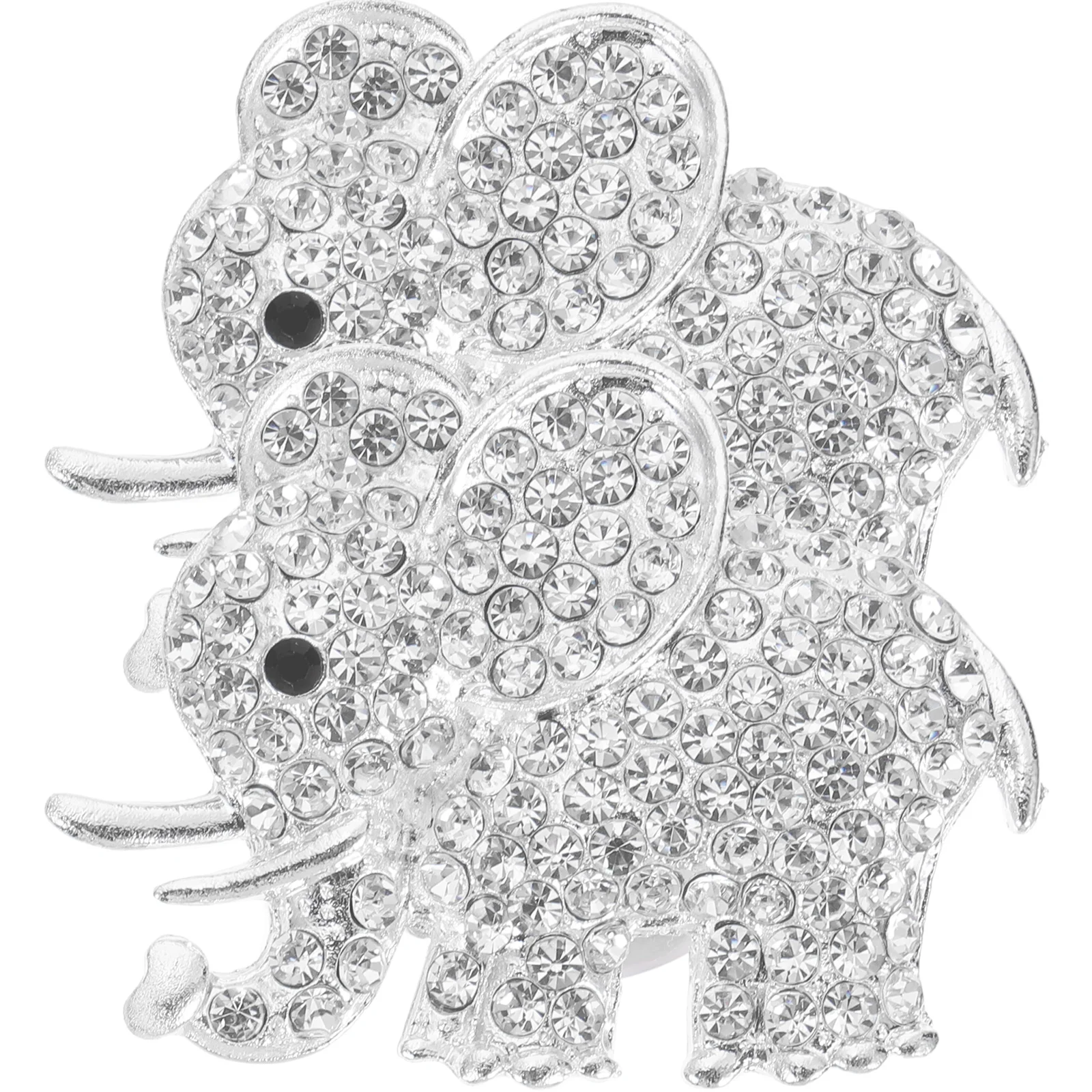 

2 Pcs Elephant Perfume Clip Car Accessories Women Aesthetic Girl Air Freshener Fresheners Vent Clips Crystal Outlet