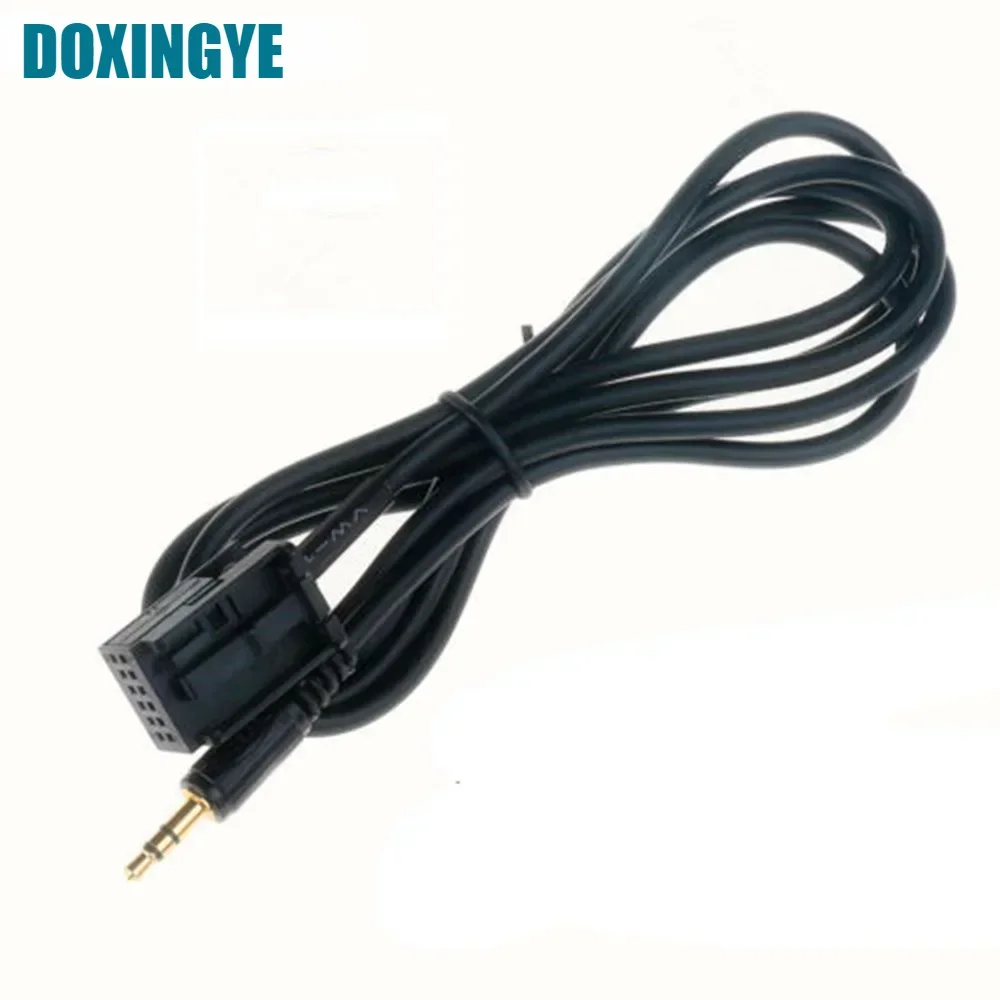 

Аудио кабель DOXINGYE со штекером 3,5 мм для автомобильного радио, цифровой адаптер для смены CD, 12-контактный разъем для BMW Z4 E85 X3 E83 E39 E60 E61