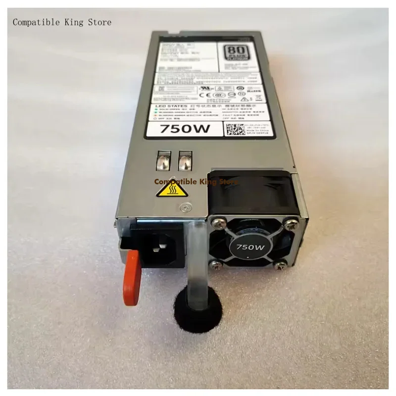 Блок питания DD+5NF18 05NF18 для Dell R620 520 720 820 920 T420 750W E750E-S0 DPS-750AB-29 A F750E-S0 D750E-S1S3 (art.: 3920dca3ca604) - 3920dca3ca604