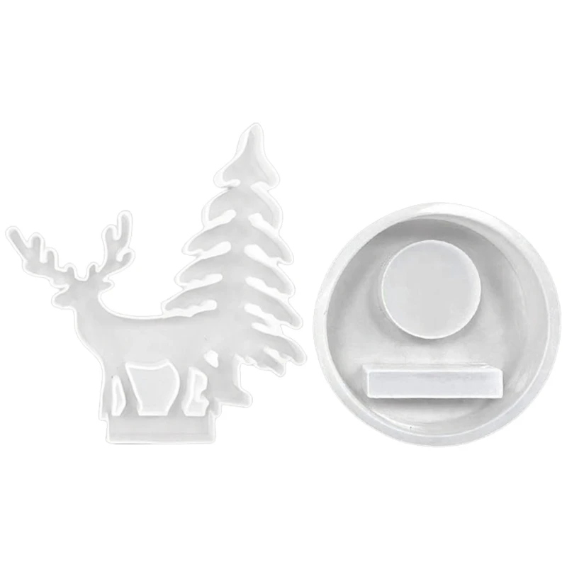 2025 Новые силиконовые формы на праздничную тематику для рождественских