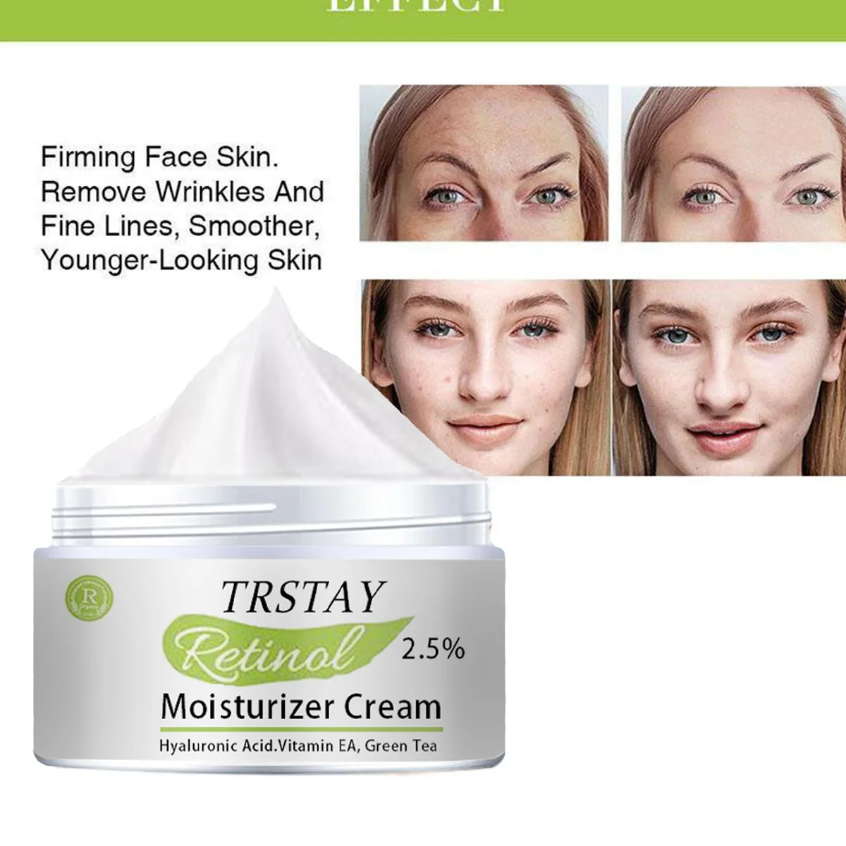 Крем с ретинолом питательный освежающий увлажняющий крем для уменьшения пор