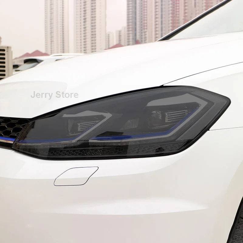 Для GOLF MK7 MK7.5 2014-2020 автомобильная защитная пленка для фар задний фонарь дымчатый