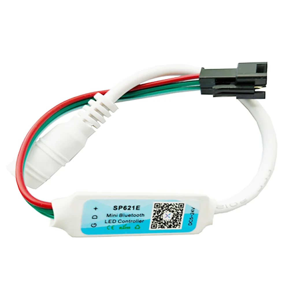 SP621E Bluetooth-совместимый пиксельный контроллер 5 5*2 1 мм штекер питания для WS2811 WS2812B