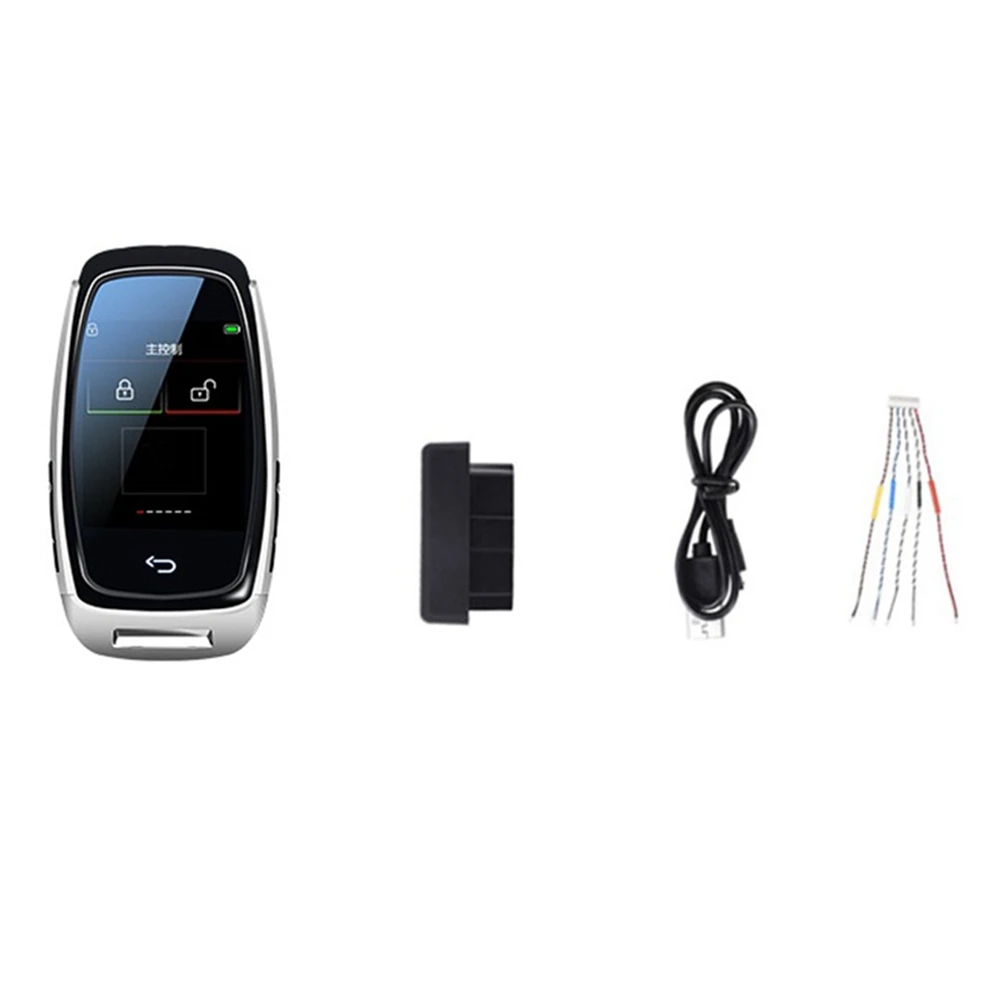 

CF920 Modified Universal Smart LCD Key Comfortable Entry Auto Lock Keyless Go for Audi for Ford for Mazda for