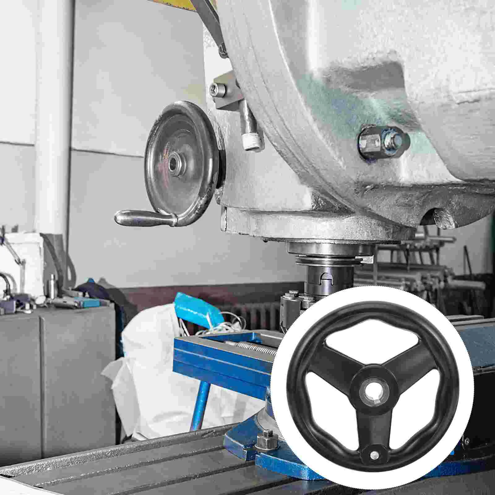 Фрезерный маховик с тремя спицами токарный станок вращающийся бакелитовый