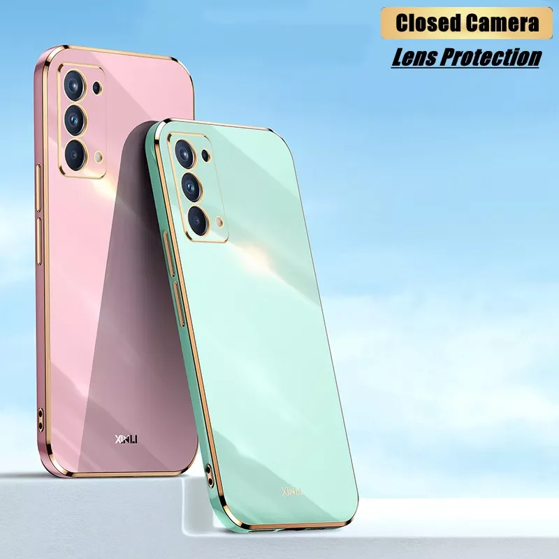 

for oppo Find X3 X2 X5 Lite NEO Pro Silicone Cover for oppo Reno 7 6 5 Lite 4 3 Pro Plus 5F 2F 7Z 4Z 2Z Funda