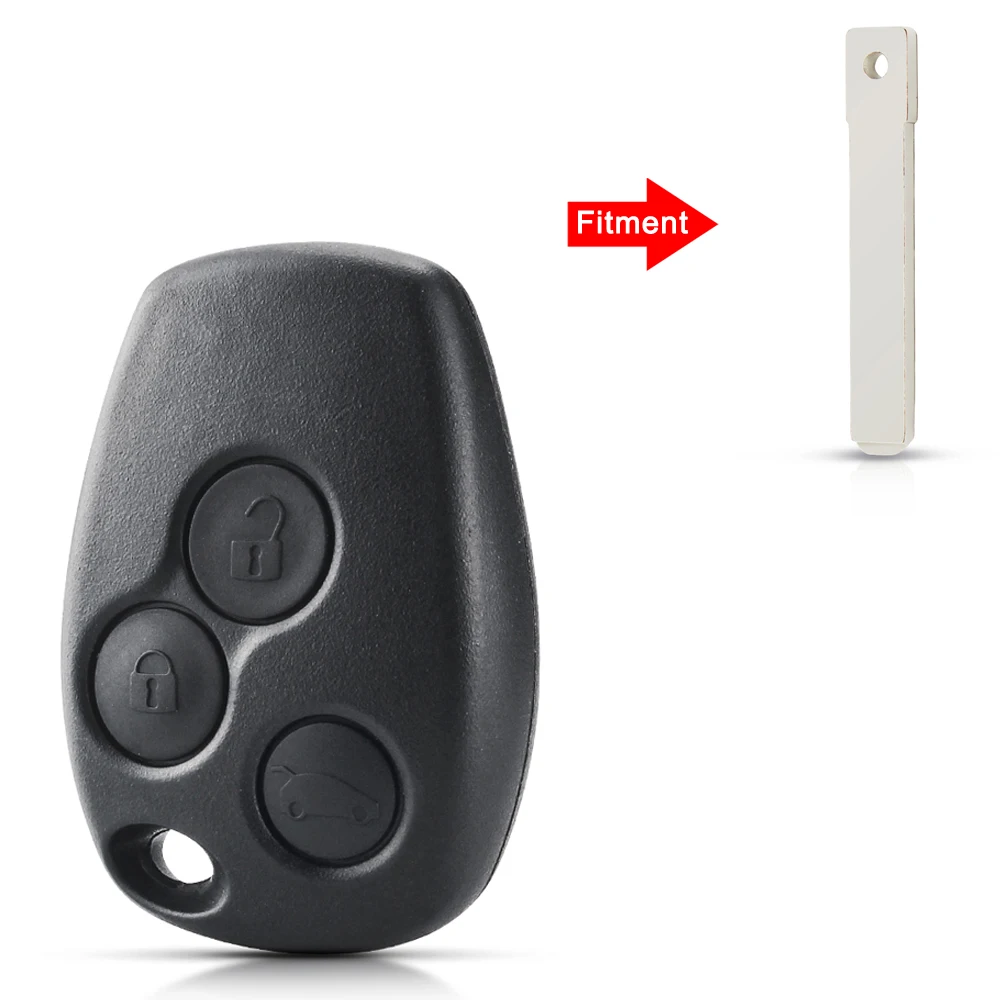 

KEYYOU, 30 шт., новый корпус для ключа с дистанционным управлением, для Renault Duster, Logan, Modus, Clio 3, Megane, Kangoo 2, для Nissan ALMERA, без лезвия