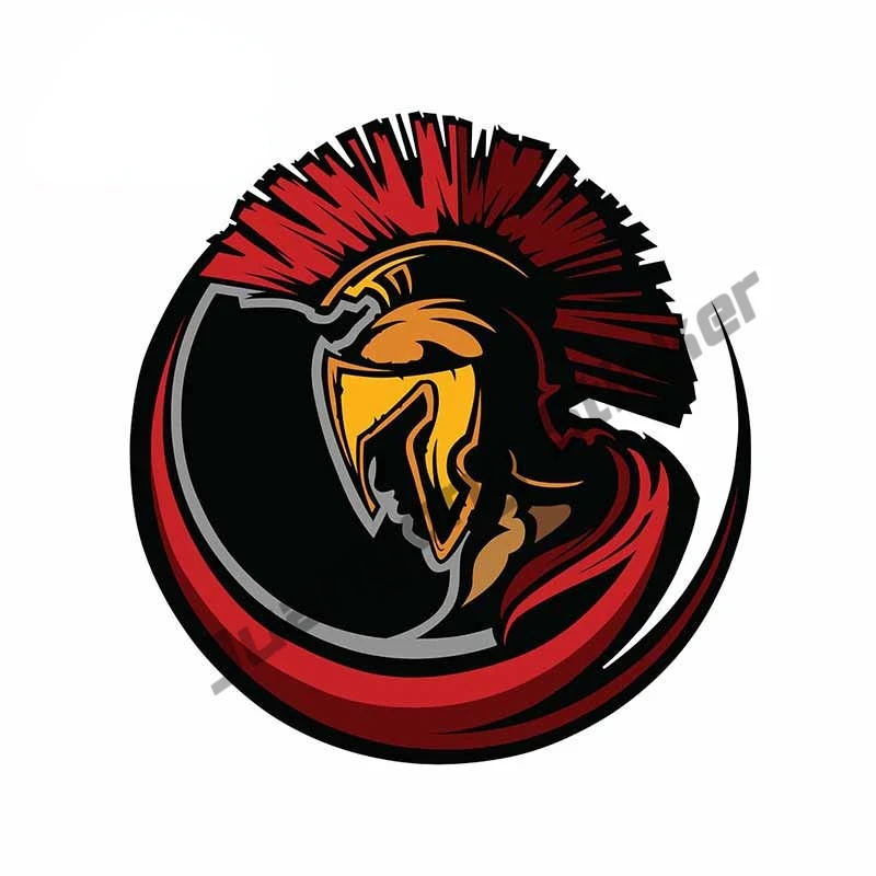 Креативный Спартанский шлем MOLON LABE тонкая золотая линия флаг воинский ПВХ