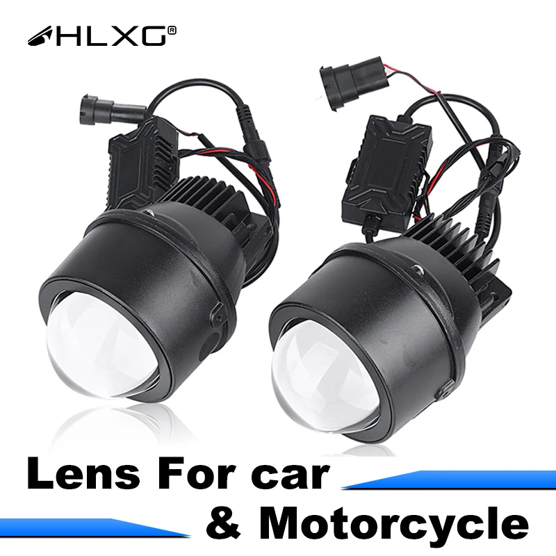 Универсальные Противотуманные фары 3 0 Bi-led линзы проектора 90 Вт 6000 лм