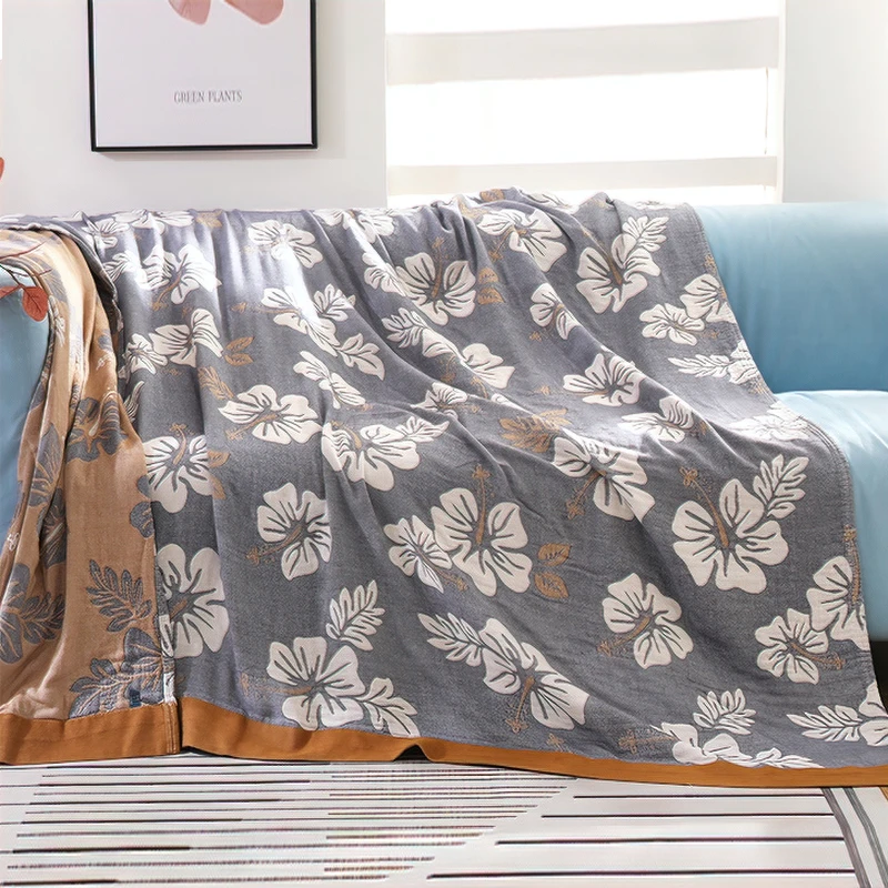 

100% Cotton Nordic Blankets For Beds Bedroom Large Pants Soft Boho Bed Throw Cover Bedspread Summer Sofa Blanket For Double Bed