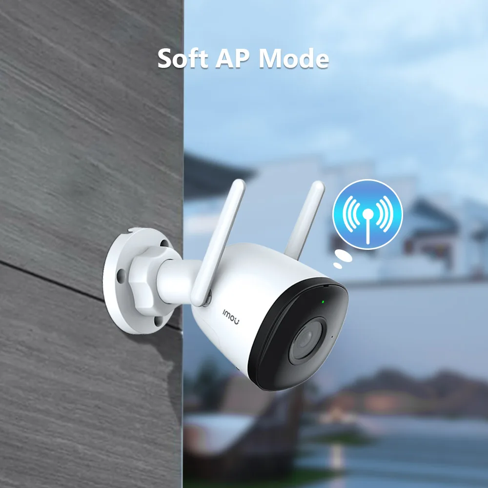 IP-камера Imou Bullet 2C 4MP Wifi камера QHD наружная IP67 встроенный микрофон обнаружения