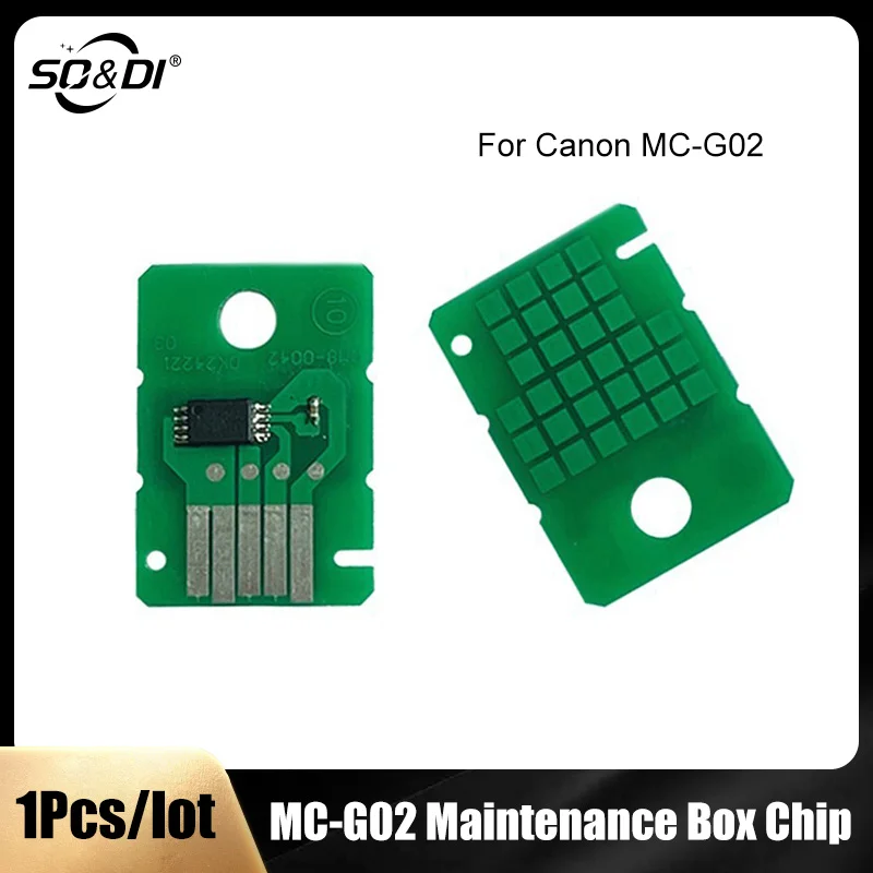 

MC-G02 Maintenance Box Chip For Canon 1820 2820 3820 2860 3860 Waste Ink Tank Chip