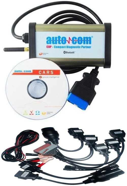 

2023 Quality A AUTOCOMS CDP Pro For Cars & Trucks (Compact Diagnostic Partner) OKI CHIP With Free Shipping,Full Set Car Cables