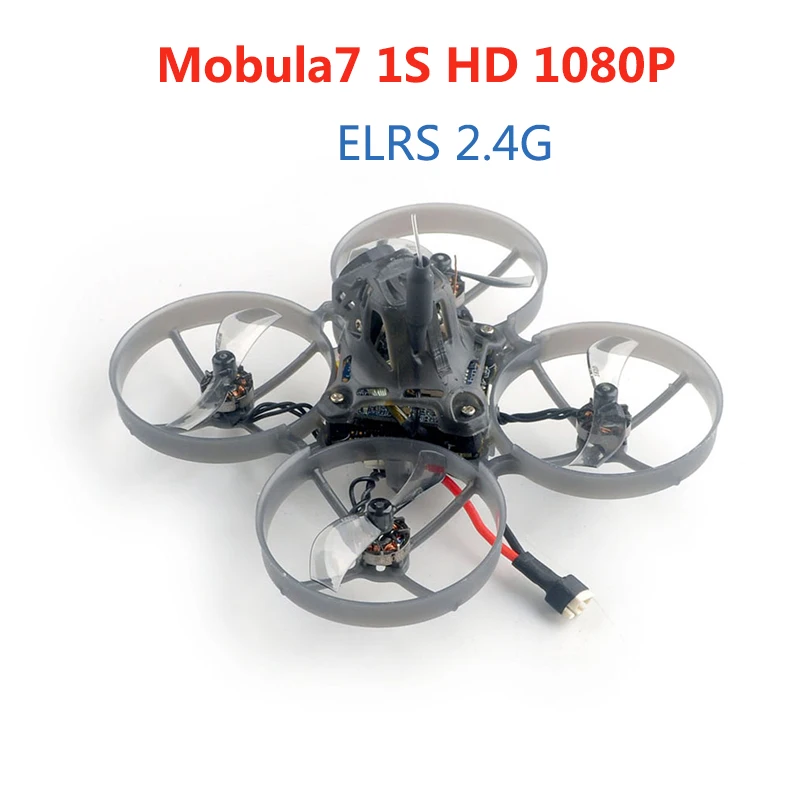 HappyModel Mobula7 1S HD X12 5in1 AIO Flight Controller 400mW Runcam Split3-Lite 1080P DVR RS0802 KV20000 1S FPV Tinywhoop Drone