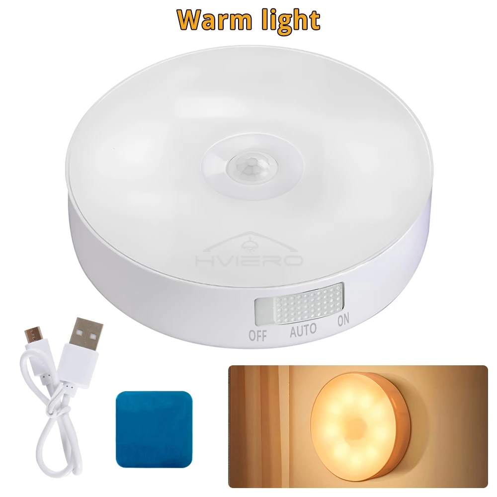 

Беспроводной ночник HVIERO 8LED для спальни