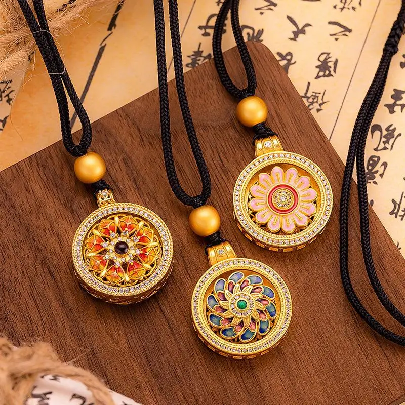 Новый красочный вращающийся бриллиантовый старинный метод цветок в китайском