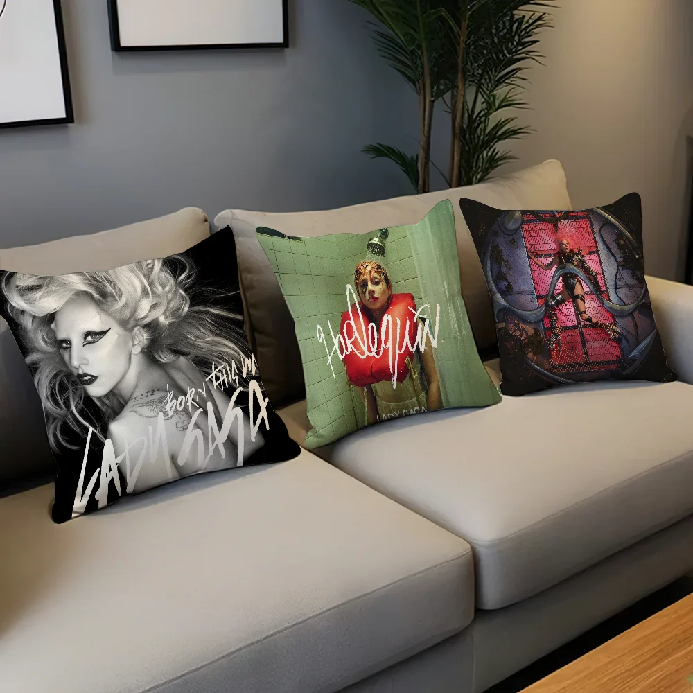 Singer L-Lady G-GagaS удобная декоративная наволочка подходит для дома гостиной дивана