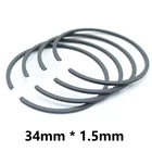 Набор поршневых колец 4 шт.лот 34 мм * 1,5 мм для кустореза 1E34F MITSUBISHI CG260 BC260 26CC TU26 TL34 767 кусторез