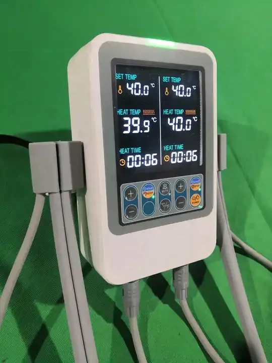 Двухканальный цифровой обогреватель крови для ветеринарного использования