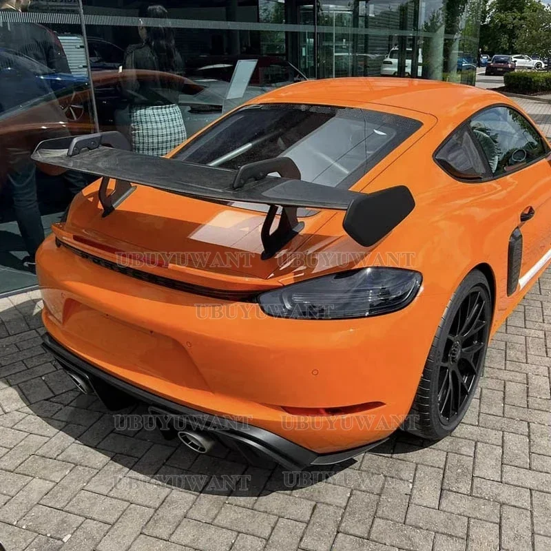 Высококачественный задний спойлер из углеродного волокна для багажника