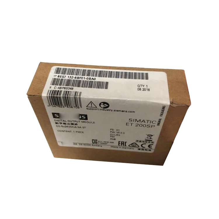 

Новый оригинальный 6ES7132-6BF01-0BA0 ET200SP цифровой выходной модуль 6ES71326BF010BA0 точечный