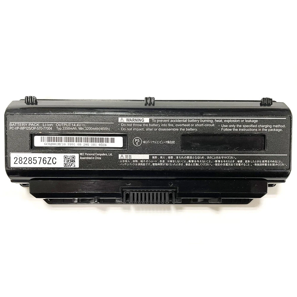 Новый оригинальный телефон аккумулятор для ноутбука 14 4 В 46 Вт/ч NEC Lavie PC-VP-WP125 Series