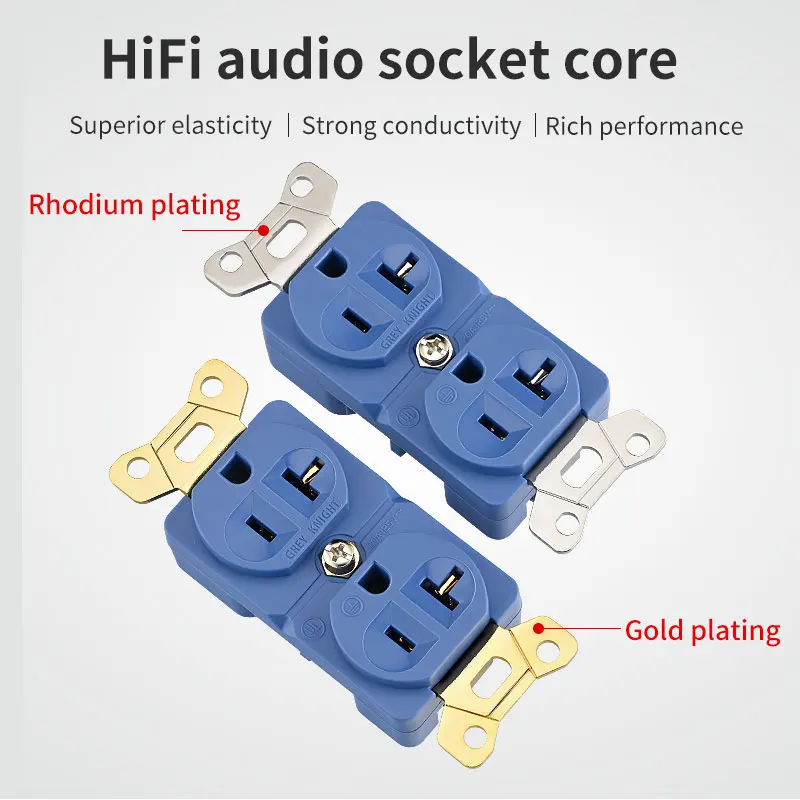 GreyKnight лихорадочный класс Без припоя медная розетка американского стандарта