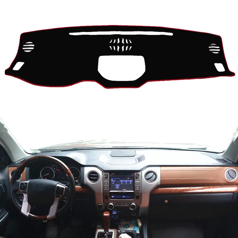 Крышка приборной панели автомобиля, солнцезащитный козырек, коврик для TOYOTA TUNDRA 2014 2015 2016 2017 2018 2019 2020, защита инструментов, аксессуары для ковров