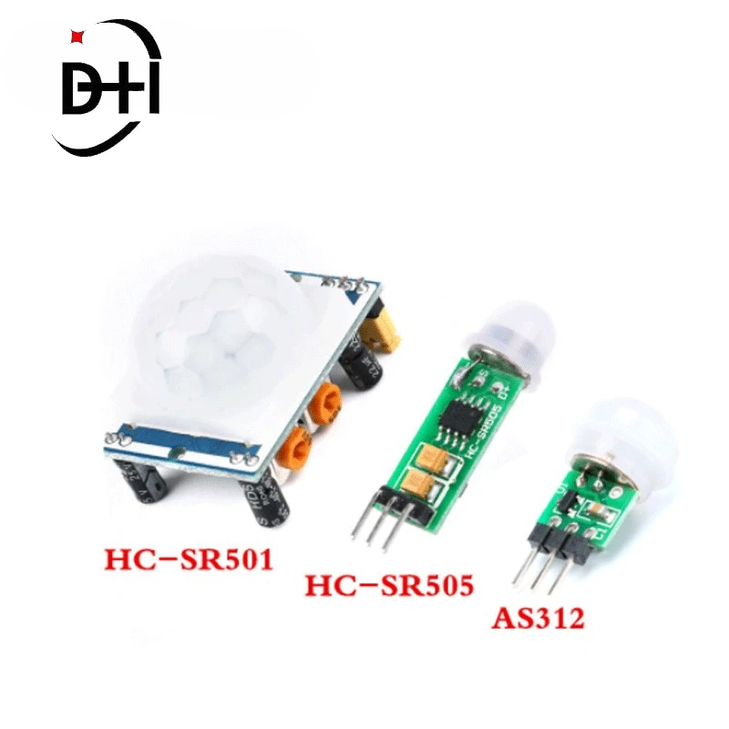 AM312 HC-SR501 настраиваемый ИК-пироэлектрический инфракрасный мини-ИК-модуль детектора движения для кронштейна Arduino AS312