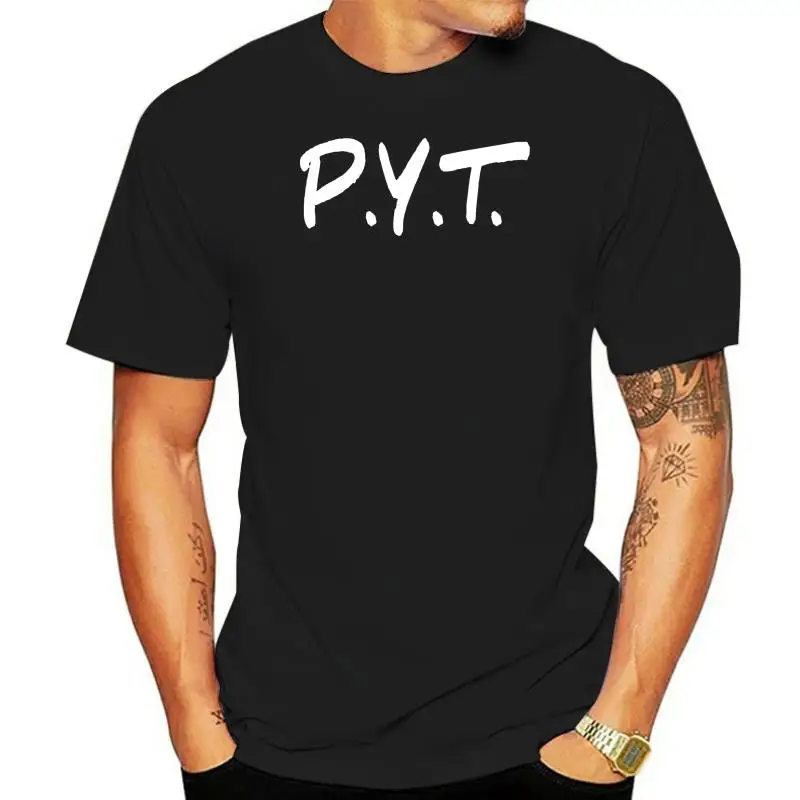 

P.Y.T. MY PYT WALE MICHAEL JACKSON PRETTY YOUNG THING THANG HIP HOP MENS T SHIRT