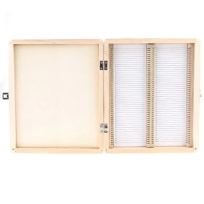 Деревянная коробка для нарезки из 100 предметов патологических нарезок