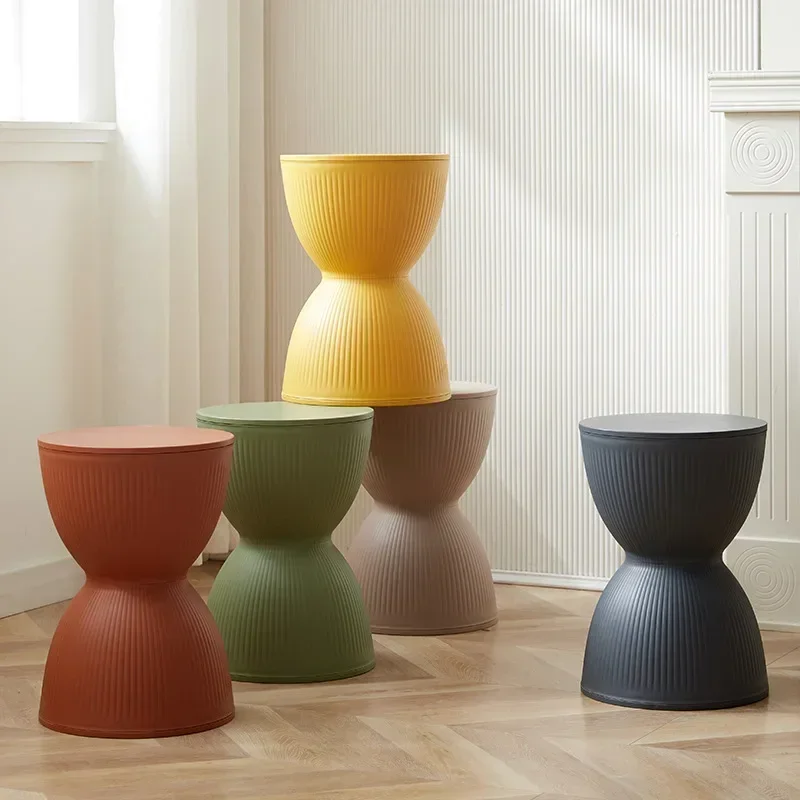 Креативный современный домашний маленький табурет типа песочные часы